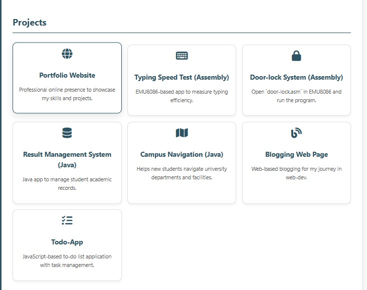Portfolio Screenshot 1